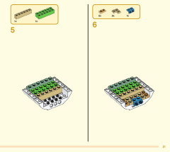 LEGO 80032 instructions page 21 – build guide