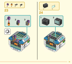 LEGO 80032 instructions page 35 – build guide