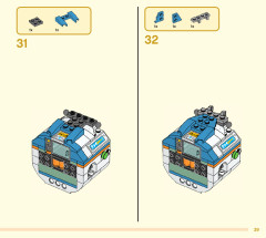 LEGO 80032 instructions page 39 – build guide