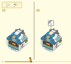 LEGO 80032 instructions page 40 – build guide