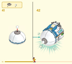 LEGO 80032 instructions page 44 – build guide