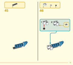 LEGO 80032 instructions page 47 – build guide