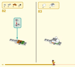 LEGO 80032 instructions page 66 – build guide