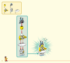 LEGO 80032 instructions page 8 – build guide