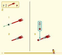 LEGO 80032 instructions page 80 – build guide