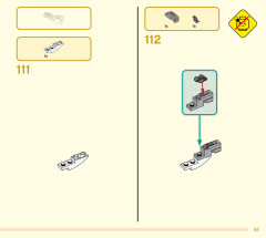 LEGO 80032 instructions page 87 – build guide