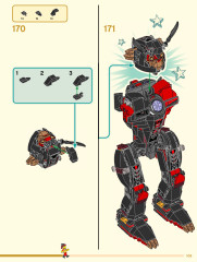 LEGO 80033 instructions page 105 – build guide