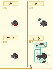 LEGO 80033 instructions page 127 – build guide