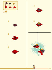 LEGO 80033 instructions page 133 – build guide