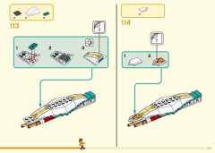 LEGO 80034 instructions page 129 – build guide
