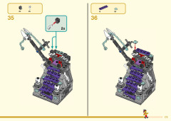 LEGO 80034 instructions page 175 – build guide