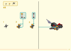 LEGO 80034 instructions page 45 – build guide