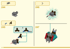 LEGO 80035 instructions page 206 – build guide