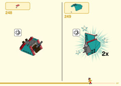 LEGO 80035 instructions page 207 – build guide