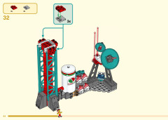LEGO 80035 instructions page 44 – build guide