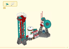 LEGO 80035 instructions page 47 – build guide