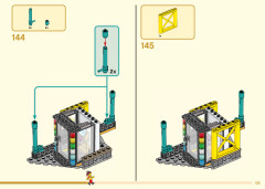 LEGO 80036 instructions page 129 – build guide