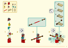 LEGO 80036 instructions page 9 – build guide