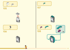 LEGO 80037 instructions page 109 – build guide