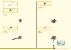 LEGO 80037 instructions page 141 – build guide