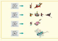LEGO 80037 instructions page 4 – build guide