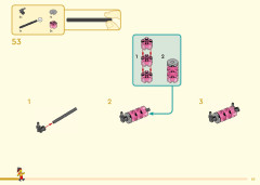 LEGO 80037 instructions page 85 – build guide