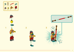 LEGO 80037 instructions page 9 – build guide