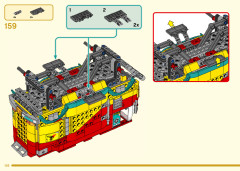 LEGO 80038 instructions page 136 – build guide