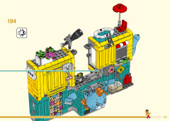 LEGO 80038 instructions page 129 – build guide