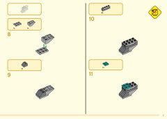 LEGO 80038 instructions page 9 – build guide