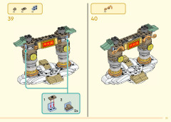 LEGO 80039 instructions page 35 – build guide