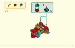 LEGO 80040 instructions page 33 – build guide