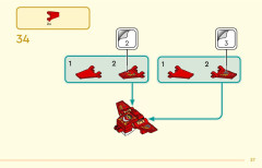 LEGO 80040 instructions page 37 – build guide