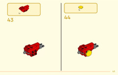 LEGO 80040 instructions page 43 – build guide