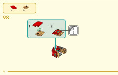 LEGO 80040 instructions page 72 – build guide