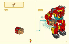 LEGO 80040 instructions page 73 – build guide