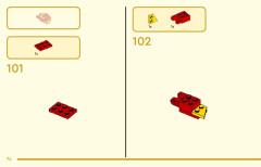 LEGO 80040 instructions page 74 – build guide