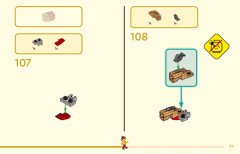 LEGO 80040 instructions page 77 – build guide