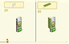 LEGO 80041 instructions page 45 – build guide