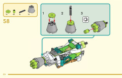 LEGO 80041 instructions page 64 – build guide