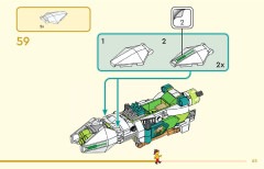 LEGO 80041 instructions page 65 – build guide