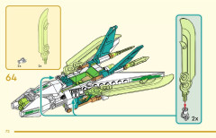 LEGO 80041 instructions page 72 – build guide