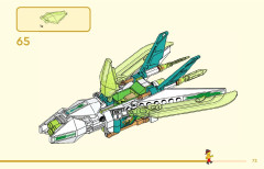 LEGO 80041 instructions page 73 – build guide