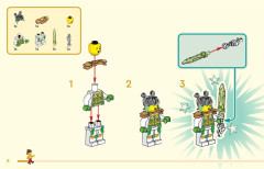 LEGO 80041 instructions page 8 – build guide