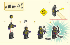 LEGO 80041 instructions page 9 – build guide