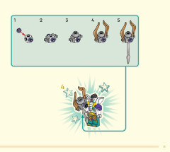 LEGO 80043 instructions page 11 – build guide