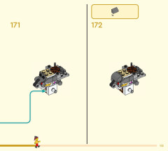 LEGO 80043 instructions page 113 – build guide