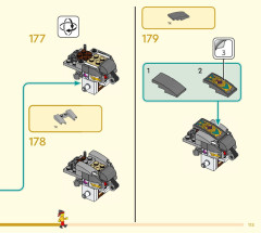 LEGO 80043 instructions page 115 – build guide
