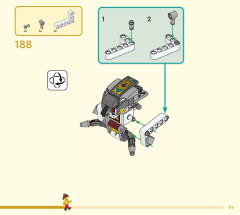 LEGO 80043 instructions page 119 – build guide