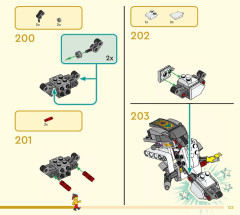 LEGO 80043 instructions page 123 – build guide